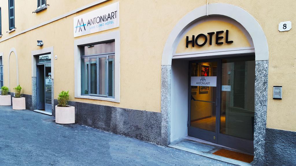 Anton&Art Hotell Lake Como Exteriör bild